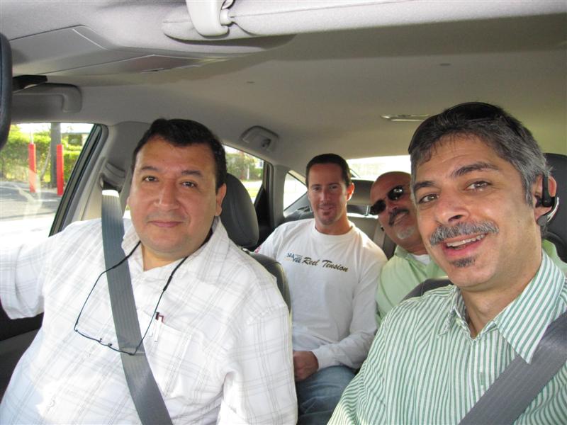 Roadies: Bryan, Albert, Carlos